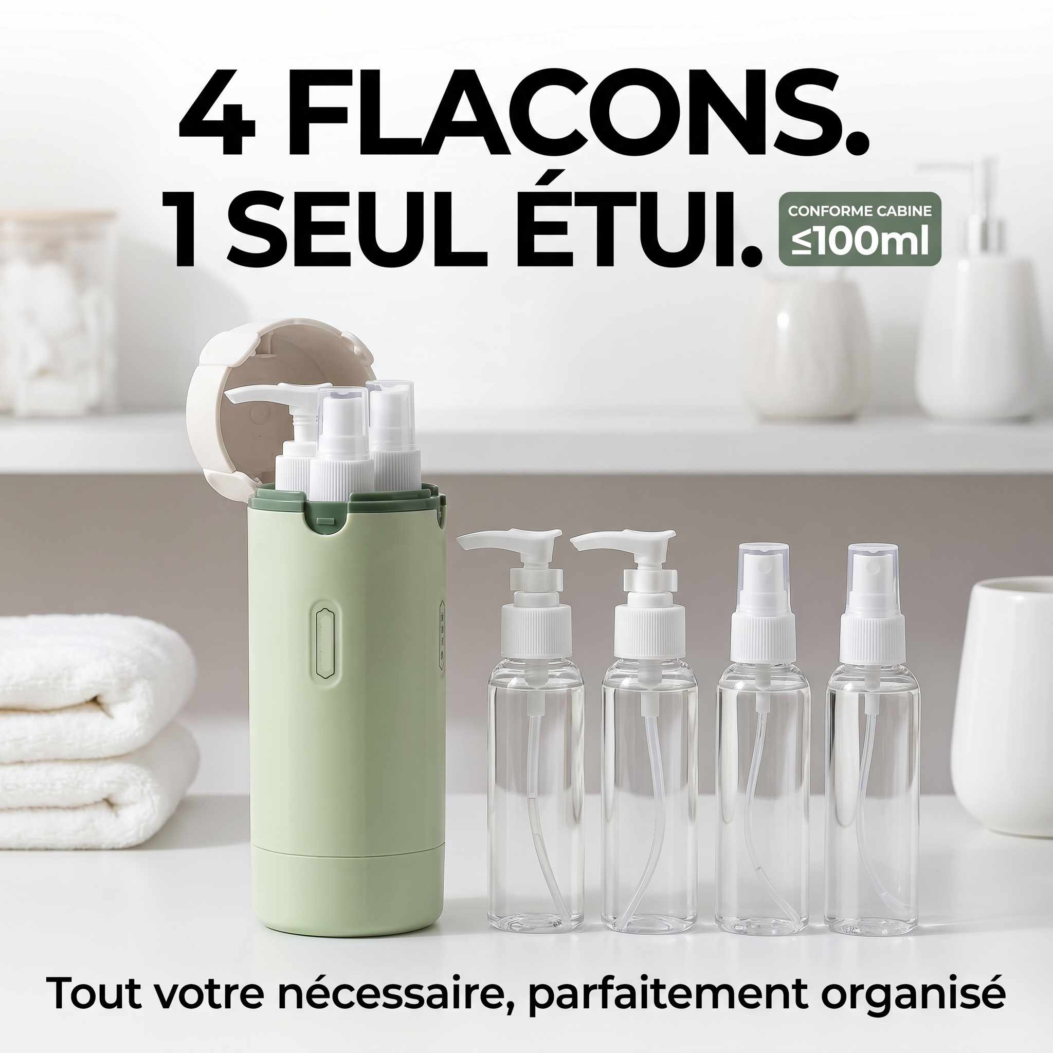 ReFyll - Kit de flacons rechargeables